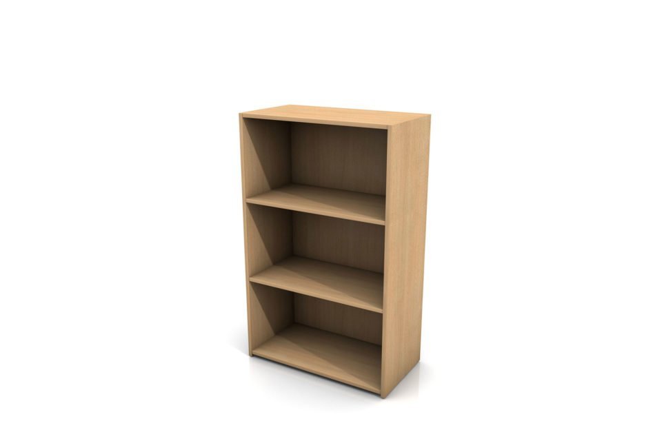 001-bookcase-for-site-office-cabin-960x640-1-1.jpg Site Office Wooden Bookcase (1200mm) - Image 1