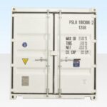 10Ft X 8Ft Shipping Container (One Trip) – White