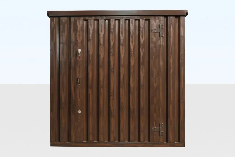 291-wood-effect-flatpack-front-1024x683-2-800x534-1.webp Wood-Effect Flat Packed Storage Container 2M X 2.1M - Image 1