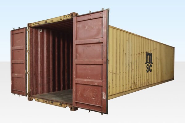 345-Portable-Space-40FT-Hire-doors-open2-final-960x640-2-600x400-1.jpg 40Ft X 8Ft Used Shipping Container High Cube - Image 1