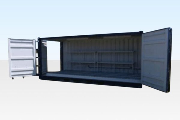 633-20ft-open-sided-bunded-doors-fully-open-960x640-2-600x400-1.jpg 20Ft X 8Ft Open Side Bunded Open Mesh Floor Store - Image 1