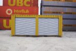 Yellow 20ft Used Container – Dual Side Roll-Up Doors - Image 4