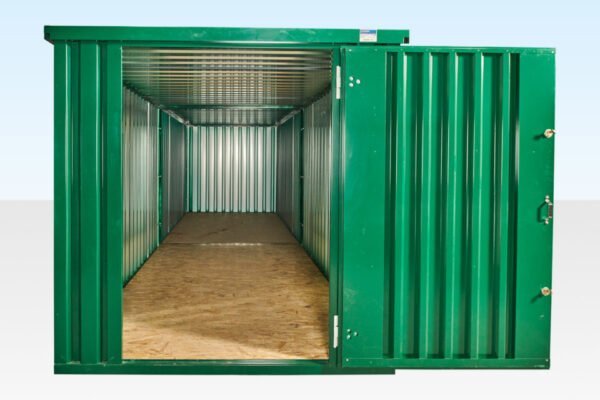972-Linked-Flatpacks-End-View-960x640-1-600x400-1.jpg 6M X 2.1M End Linked Flat Packed Container Bundle (Powder Coated) - Image 1