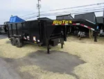 Big Tex 7 x 16 Gooseneck Dump Trailer Solid High Sides - Image 4