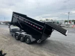 BWise 7 x 16 Gooseneck Tri-Axle Dump – Ultimate Dump Trailer - Image 5