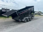 BWise 7 x 16 Gooseneck Tri-Axle Dump – Ultimate Dump Trailer - Image 7