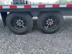 BWise 8 x 28 Gooseneck Deckover Equipment Trailer – Hydraulic Beavertail - Image 2