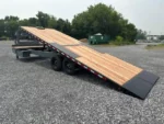 BWise 8 x 26 Gooseneck Deckover Equipment Trailer – Power Tilt - Image 4