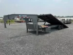 BWise 8 x 28 Gooseneck Deckover Equipment Trailer – Hydraulic Beavertail - Image 4