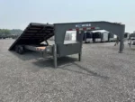 BWise 8 x 28 Gooseneck Deckover Equipment Trailer – Hydraulic Beavertail - Image 6