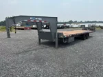 BWise 8 x 26 Gooseneck Deckover Equipment Trailer – Power Tilt