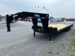 CAM Superline 8 x 25 Deckover Gooseneck Equipment Trailer - Image 7
