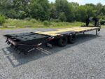 CAM Superline 8 x 30 Deckover Gooseneck Equipment Trailer - Image 4