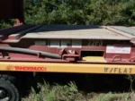 20′ Flat Rack Shipping Container – One Trip, For Equipment, Oversize Items - Image 4