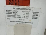 Maersk RAHC-031 Used 40ft Cold Storage Reefer Container – Model CCR18060 - Image 6
